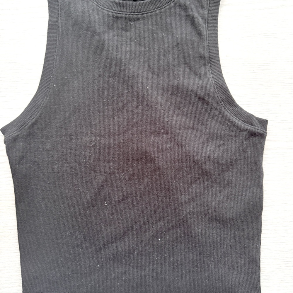 Hollister Dark Gray High-Neck Tank